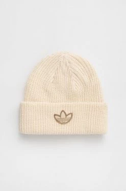 Σκουφιά Καπέλο Adidas Originals μπεζ,
