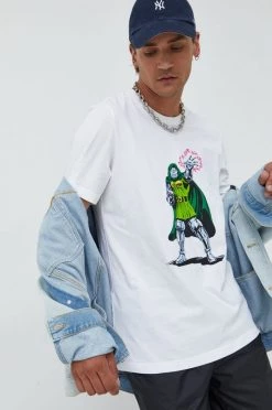 Ανδρικά Μπλουζάκια Βαμβακερό μπλουζάκι Adidas Originals άσπρο