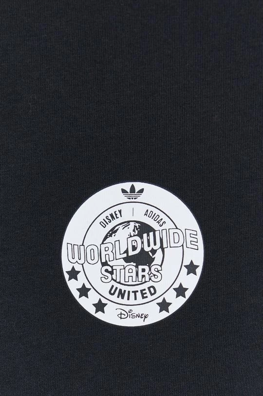 Ανδρικά Μπλουζάκια Βαμβακερό μπλουζάκι Adidas Originals μαύρο - Image 6