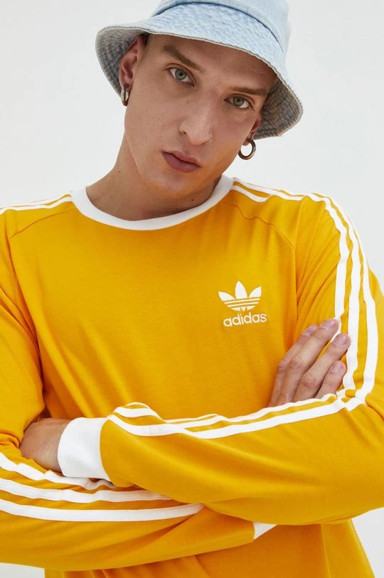 Ανδρικά Μακρυμάνικα Longsleeve Adidas Originals κίτρινο