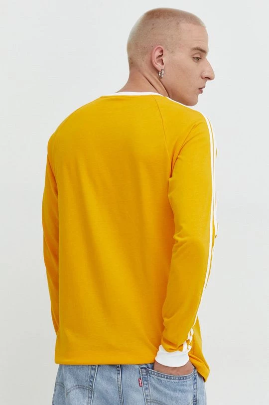 Ανδρικά Μακρυμάνικα Longsleeve Adidas Originals κίτρινο - Image 3