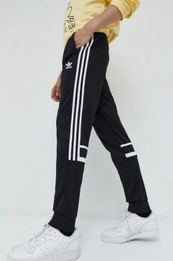 Ανδρικά Παντελόνια φόρμας Παντελόνι φόρμας Adidas Originals μαύρο