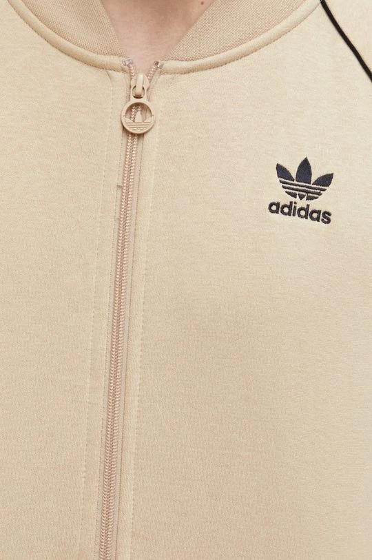 Ανδρικά Με φερμουάρ Μπλούζα Adidas Originals μπεζ, - Image 5